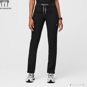 Figs High Wasted Yola Skinny Scrub Pants New With Tags